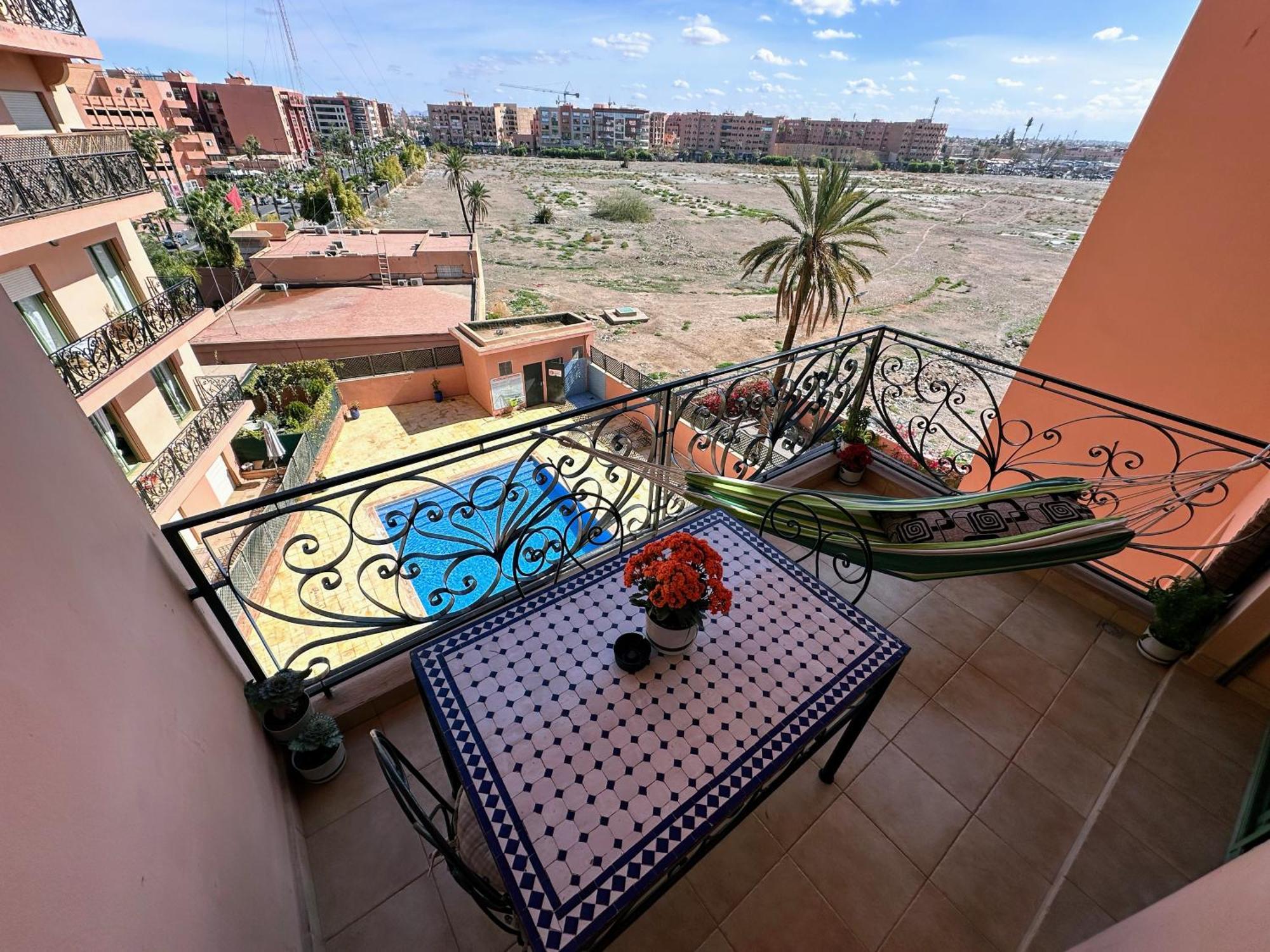 마라케시 Majorelle House Vicino Ai Giardini Vista Splendida 아파트 외부 사진