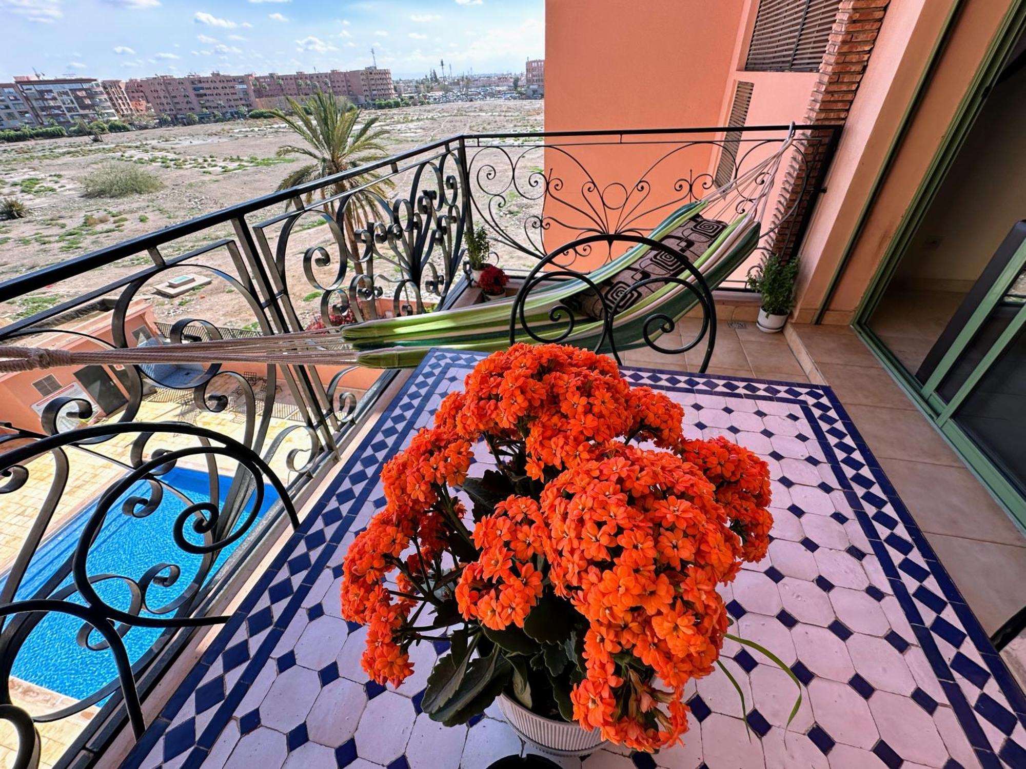 마라케시 Majorelle House Vicino Ai Giardini Vista Splendida 아파트 외부 사진